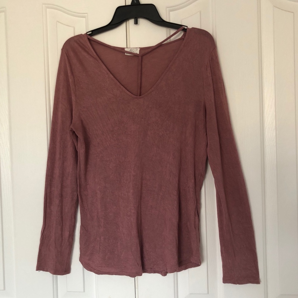 3 FOR $15! GLITZ | LILAC LONG SLEEVE TEE